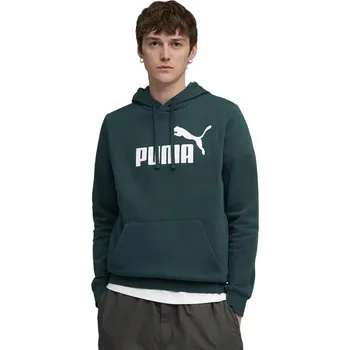 Pánská mikina Pánská mikina PUMA s kapucí 682571-75 klokanka bavlna, sportovní tepláková souprava, velikost XL