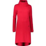 Dámské teplákové šaty KIXMI RIVA ČERVENÁ velikost: S