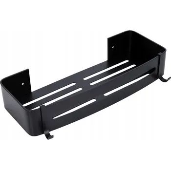 Koupelnový nábytek POLICE DO KOUPELNY POD SPRCHU ZÁVĚSNÁ NÁSTĚNNÁ SPRCHOVÁ ČERNÁ LOFT