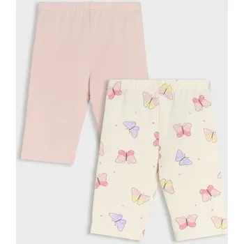 Sinsay - Sada 2 legín - krémová - 464DG-01X - 464DG-01X-68