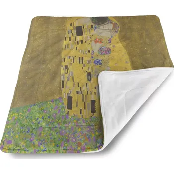 deka Sablio Deka pro miminko Polibek - Gustav Klimt - 80x100 cm