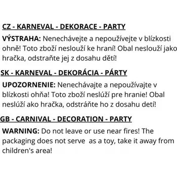 Karnevalová paruka Zaparkorun.cz paruka anděl, dlouhé vlasy