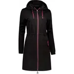 Dámská mikina ALTISPORT CELIA ČERNÁ/RŮŽOVÁ velikost: XS