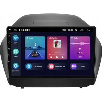 Auto Hi-Fi Autorádio s navigací Android Hyundai ix35 2009-2015 USB WiFi CarPlay BT 64 GB