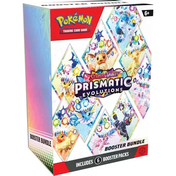 Karetní hra Hra Pokémon TCG: SV8.5 Prismatic Evolutions Booster Bundle set 6x booster | 224228