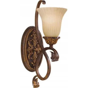 Nástěnné svítidlo Nástěnné svítidlo Sonoma Valley Elstead Lighting 1x60W E27 Ocel Hnědá