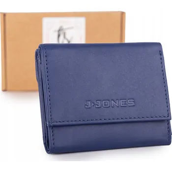 Peněženka J Jones peněženka z pravé kůže modrá 5833-1 - dámská