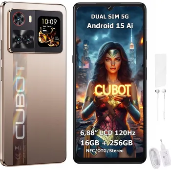 Mobilní telefon Smartphone Cubot X100 8 GB / 256 GB 5G zlatý