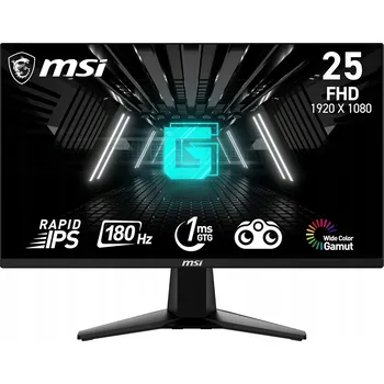 Monitor Monitor MSI G255F LED 24,5" 1920 x 1080 Rapid IPS herní 180 Hz