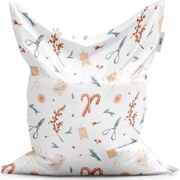 Sedací pytel Sablio Sedací vak Sváteční dílna - 150x100 cm