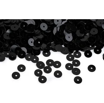 Galanterie Flitry hladké Ø6 mm metalické