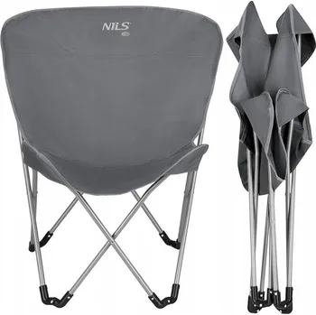 Židle Nils Camp kovové 0 šedé