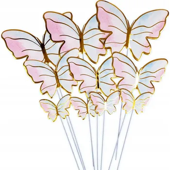 Obraz TOPPER Dekorace párátka na dorty Motýl Pikery Topery Motýlci