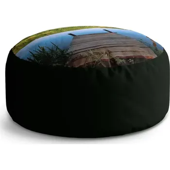 Taburet Sablio Taburet Circle Molo na jezeře: 38x48 cm