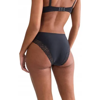 Kalhotky Dámské spodní prádlo kalhotky KALHOTKY Triumph Černé Amourette Graphic Tai Kalhotky Velikost 40