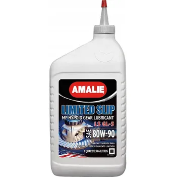 Převodový olej Olej 80W-90 AMALIE Limited Slip MP Hypoid LS GL-5 Převodový olej pro samosvorné diferenciály 0,946L
