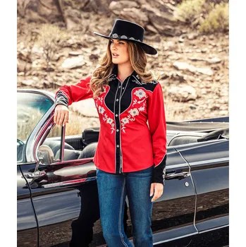 Jezdectví dámská westernová košile Lynn Velikost: XL