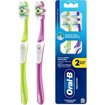 Péče o chrup ORAL-B PRO-CLEAN ADVANCED Kartáček na zuby, odstraňuje zubní plak, střední, 1 ks