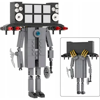 ostatní stavebnice STAVEBNÍ STAVEBNICE 253 TV MUŽÍČEK STEM SADA BEZPEČNÁ HRAČKA PRO DĚTI