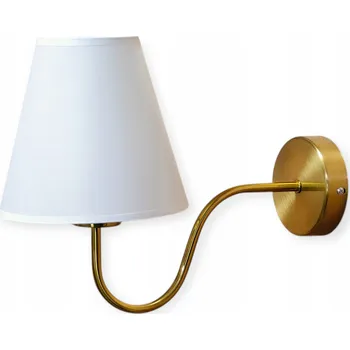 Nástěnné svítidlo Nástěnná lampa ASTORIA zlatá klasická stylová elegantní stínidlo E27