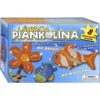 Hračka pro nejmenší Lesklá Pěnová Plastelína 8