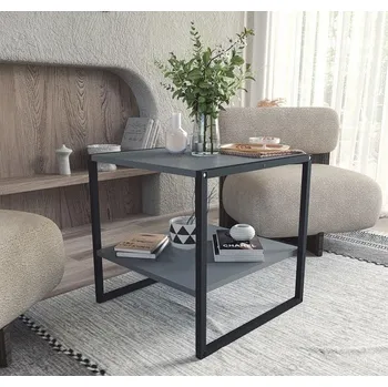 Konferenční stolek Konferenční stolek MAYER 50 antracit/černá