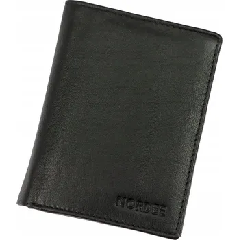 Peněženka Peněženka NORDEE , přírodní kůže, černá - muž