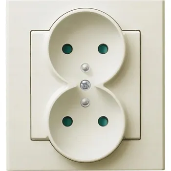 Elektrická zásuvka Ospel béžová nástěnná Elektrická Zásuvka