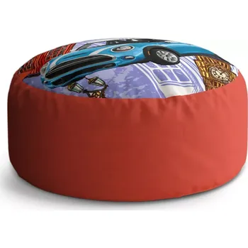 Taburet Sablio Taburet Circle Mini sedan Londýn: 38x48 cm