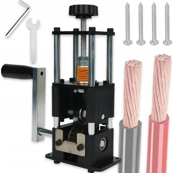 Kleště KOROWARKA MASZYNA DO PRZEWODÓW Stroj na odizolování kabelů / Odizolovací kleště 2v1