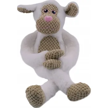 Hračka pro psa HAVE A PET HRAČKA PRO PSY MĚKKÁ OPICE BÍLÁ PLYŠOVÁ