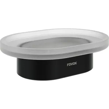 Ravak CR II 201.20BLM Mýdlenka, černá matná