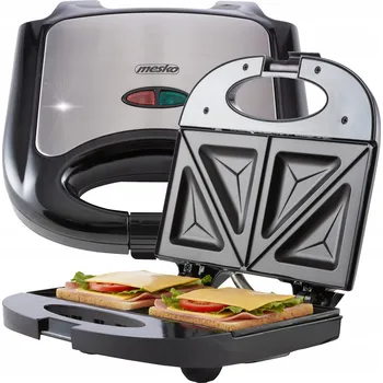 Toustovač SENDVIČOVAČ SANDWICH TOUST TOUSTOVAČ ELEKTRICKÝ NEPŘILNAVÝ POVRCH 750 W