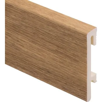soklová lišta SALAG Soklová lišta BRAVO Dub Solid 60 mm 2,4 m