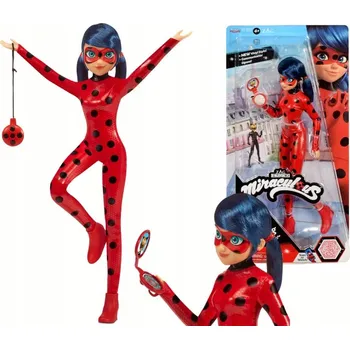 Panenka MIRACULOUS BERUŠKA A ČERNÁ KOČKA Fashion LadyBug panenka
