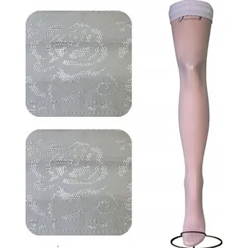 Dámské punčochy Calzamia dámské samodržící punčochy matné 20 DEN velikost 3