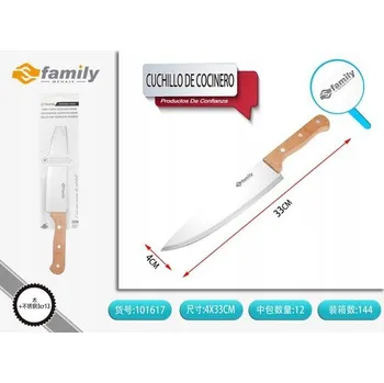 Kuchyňský nůž Nůž s bukovou rukojetí, 32,2 x 4,5 cm, 1 Ks