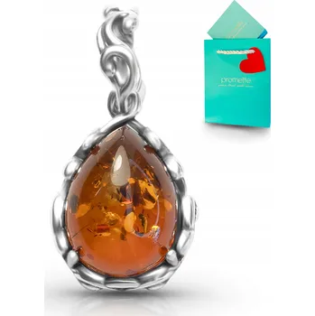 Přívěsek Jantarový Přívěsek , šperky baltský jantar , stříbro 925