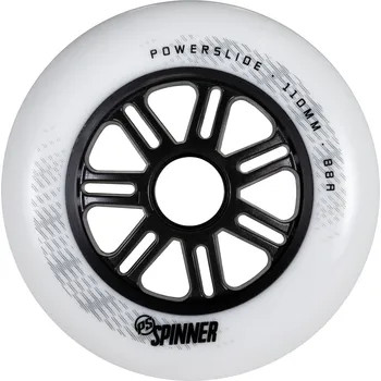 Spinner White 110mm 88A, 3-pack