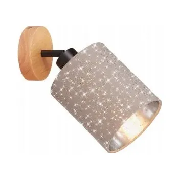 Kulaté Stropní Svítidlo Briloner šedé