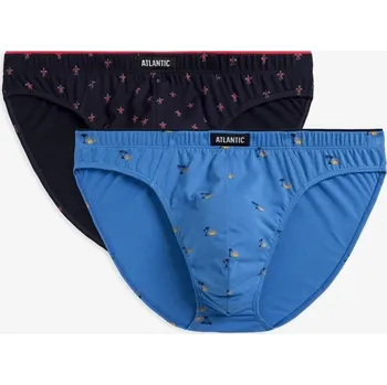 Slipy Pánské slipy ATLANTIC 2MP-004 SPORT slipy 2 ks (balení) L