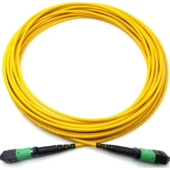Počítačové příslušenství XtendLan FO patch MPO(f)-MPO(f), 3m, OS1, 12/12, kabel kulatý 3mm, přímý (Type A)