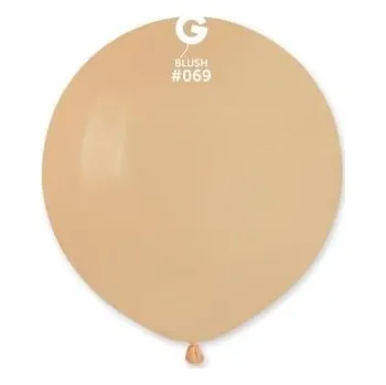 Balónek Pastelový Balónek Latexový Béžový V Tělové Barvě Gemar 19" - 48 cm - 1 ks