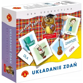 Desková hra Stolní hra Vzdělávací hra Skládání vět Alexander