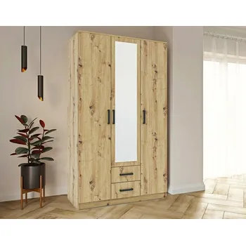 Šatní skříň Šatní skříň SIMPLE 120 3D2Dr dub artisan