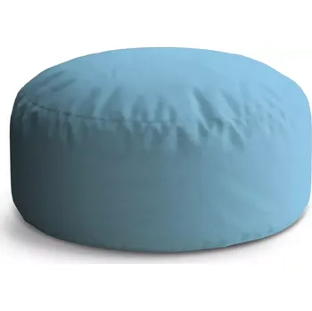 Taburet Sablio Taburet Circle Světle modrá: 38x48 cm