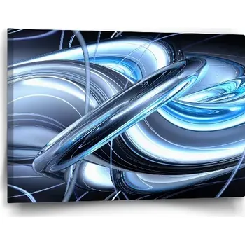 Obraz Sablio 60x40 cm Modrá abstrakce