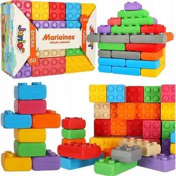 ostatní stavebnice Stavební Stavebnice pro holčičku Cihly 60 dílů