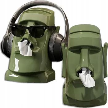 Zásobník na papírové ručníky Krabička Zásobník na kapesníky Krabička Na Ubrousky STOJAN VĚŠÁK NA SLUCHÁTKA velký