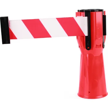 Výstražná páska Traiva s.r.o. Zahrazovací pás na kužel / sloupek Verze: na kužel, páska 9 m - Kód: 13360